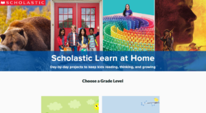 Scholastic Learn at homeページ （スカラスティック社）